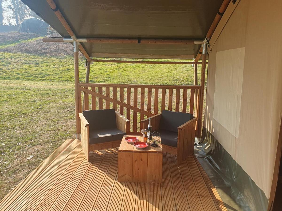 Luxury Safari Tents At Moulin Du Pommier Glamping & Camping Saulgond Eksteriør billede