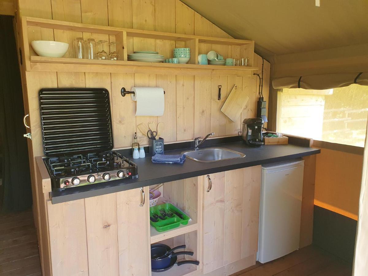 Luxury Safari Tents At Moulin Du Pommier Glamping & Camping Saulgond Eksteriør billede