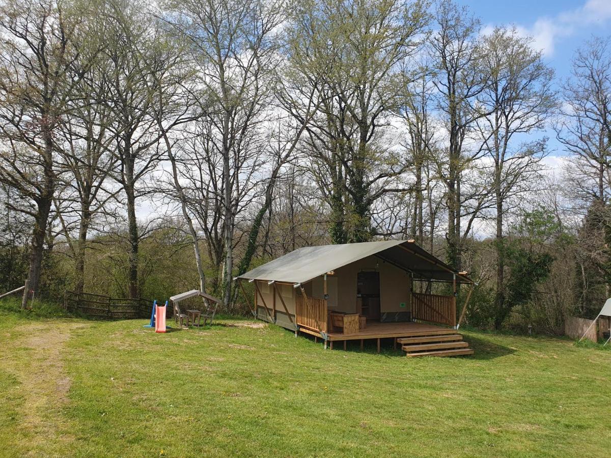 Luxury Safari Tents At Moulin Du Pommier Glamping & Camping Saulgond Eksteriør billede