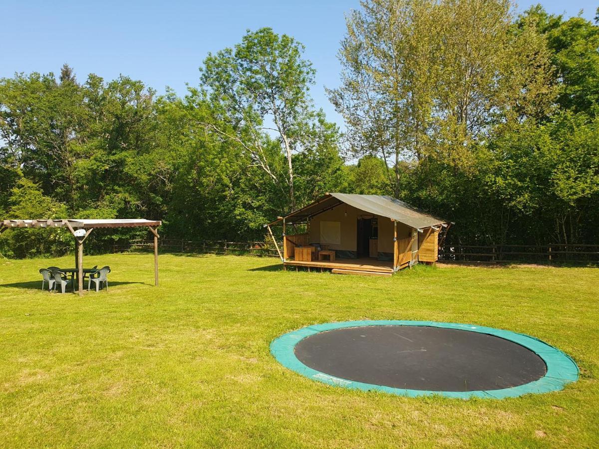 Luxury Safari Tents At Moulin Du Pommier Glamping & Camping Saulgond Eksteriør billede
