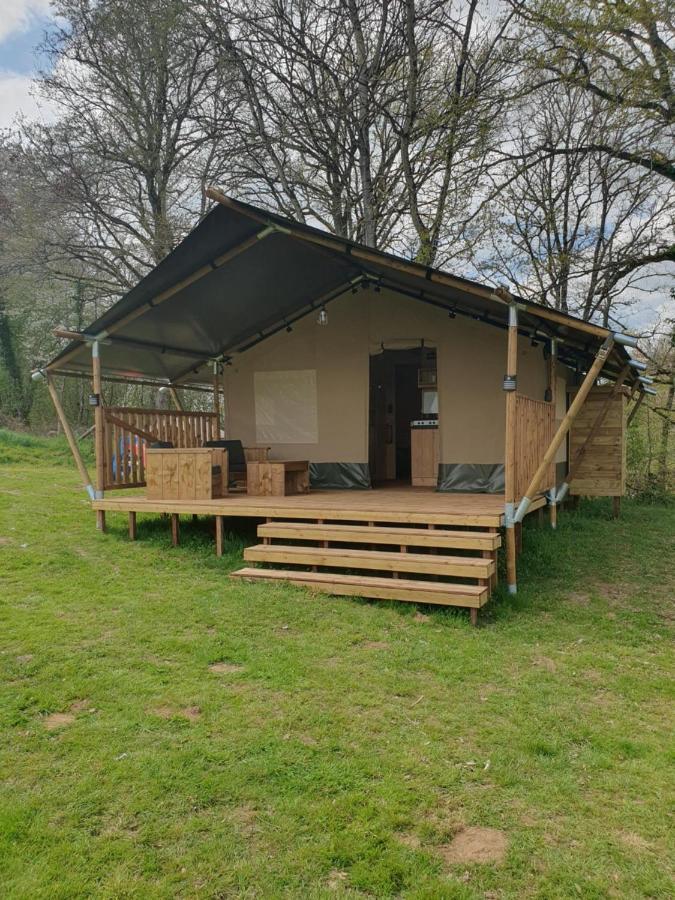 Luxury Safari Tents At Moulin Du Pommier Glamping & Camping Saulgond Eksteriør billede